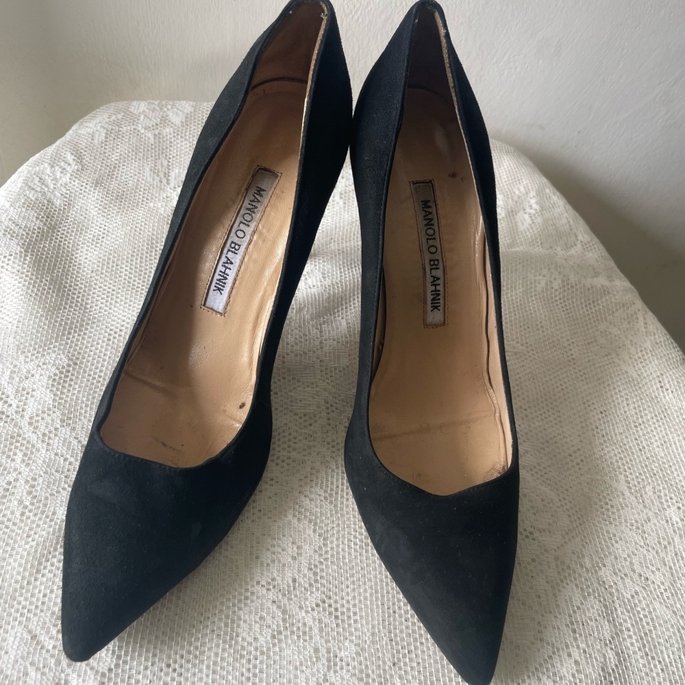 💎AUTHENTIC ⭐️💎Manolo Blahnik Stiletto Heels - Picture 6 of 9